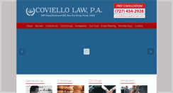 Desktop Screenshot of coviellolawpa.com